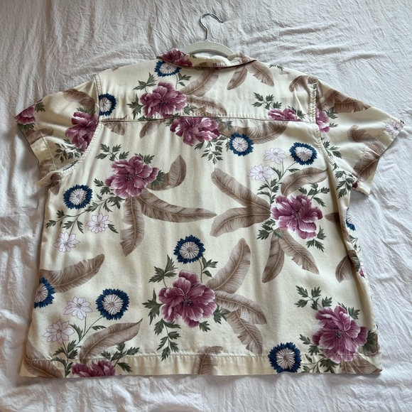 Jamaica‎ Bay Floral Short-Sleeve Shirt Size XL - Picture 3 of 6